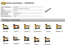 BOSTITCH Staples 90 35mm 3000 pcs