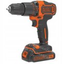 BLACK+DECKER Zestaw 18V wkrętarka + zakrętarka 1x1,5Ah + torba