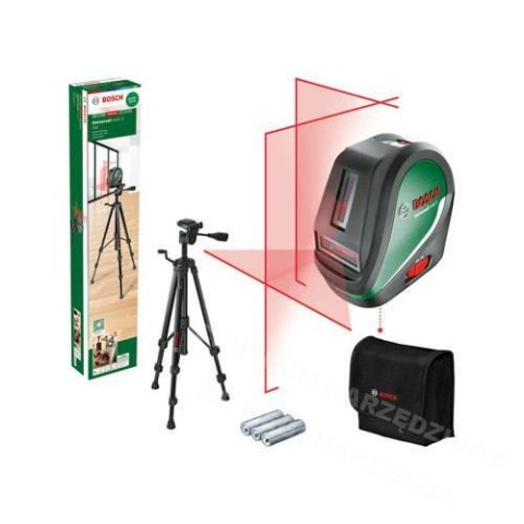 BOSCH Laser universal level 3 uni krzyżowy +TT150