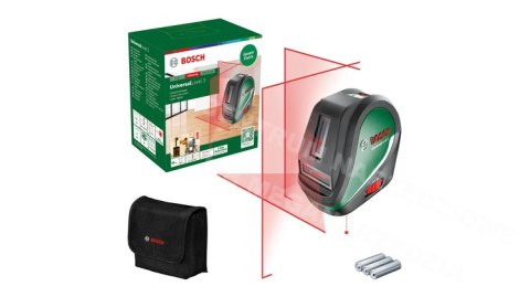 BOSCH Laser universal level 3 uni krzyżowy