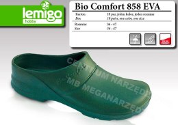 BUTY KLAPEK BIO COMFORT ROZMIAR 43, ZIELONY 858