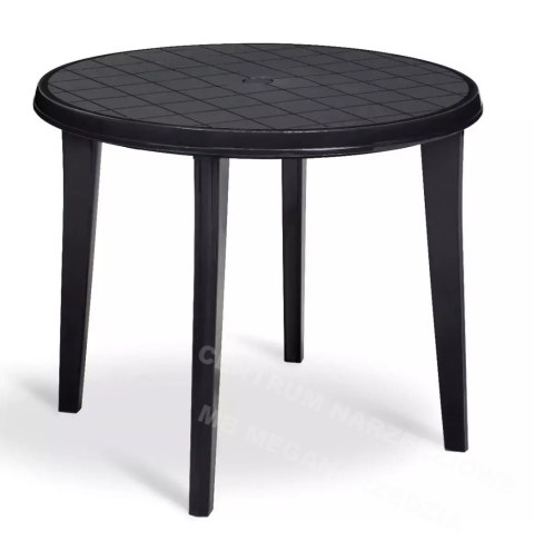 KETER Garden table Lisa round graphite