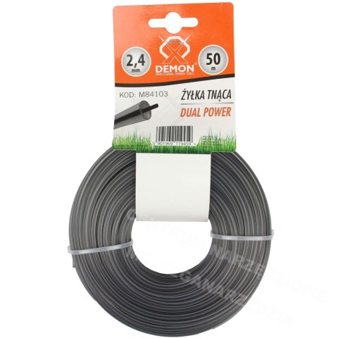 M84103 Monofilament Line 2,4mm 50m Reinforced Round