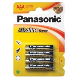 PANASONIC Bateria alkaiczna AAA LR03E blister 4szt.