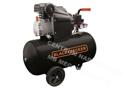 BLACK&DECKER Sprężarka olejowa 50L 2.0KM 8BAR