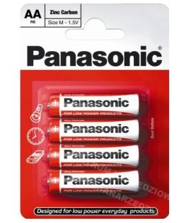 PANASONIC Bateria AA R6R blister 4szt.