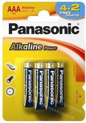 PANASONIC Bateria ALK.LR03E/BL6szt.