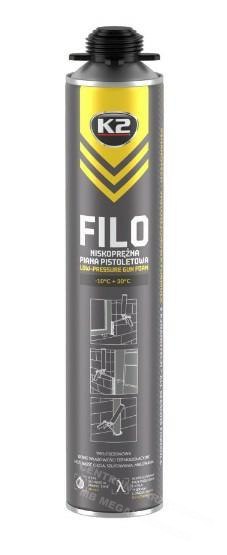 K2 Filo Low Pressure Pistol Foam 750ml