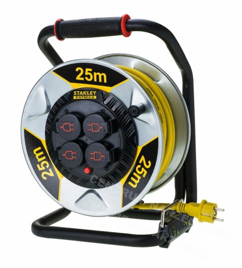 STANLEY Extension cable reel 25m 3x1.5mm 16A IP44