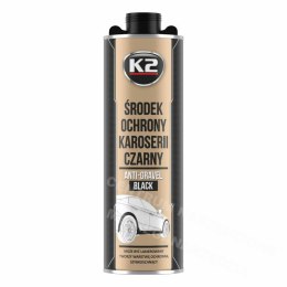 K2 Black lamb, quick-drying. car body protection - black 1L (under pistol)