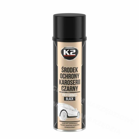 K2 Czarny baranek szybkoschnący środek ochrony karoserii - czarny 500ml