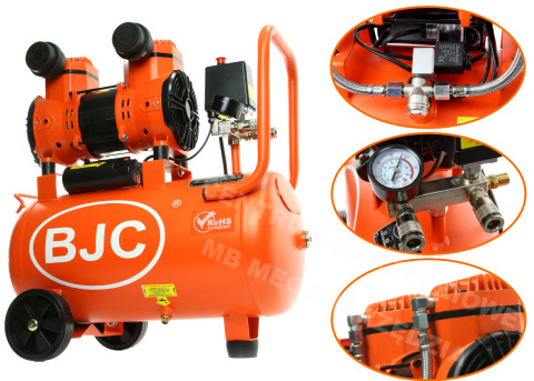 BJC Kompresor bezolejowy 24L JN1500A