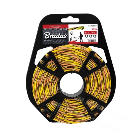 BRADAS Żyłka tnąca ultra l3 twist 2,0mm x139mb szpula