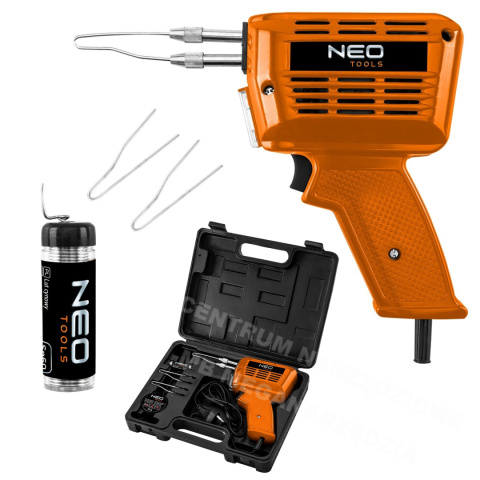 19-151 Transformer soldering iron 150W in NEO TOOLS case