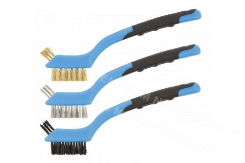 HOGERT Wire brushes 3pcs.