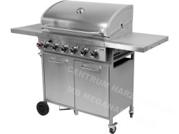 LUND Grill gazowy 6+1 żeliwny ruszt, 18.2KW