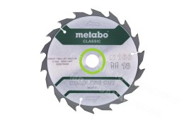 METABO Circular Saw Blade HW/CT 165x20x18z Cordless Cut Wood Classic