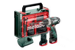 Отвертка METABO Bs Basic Set 12V + 41 ACC 34/17Nm 2x2.0Ah Powermaxx