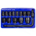 Набор ударных головок ROCKFORCE Impact 15эл.1/2" 6-угольный. (10-32 мм)