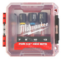 MILWAUKEE Nasadki 4szt magnetyczne do farmerów 4932492445