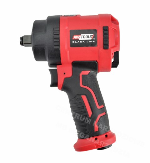 AWTOOLS 1/2" 1200Nm Mini Black Line Pneumatic Impact Wrench