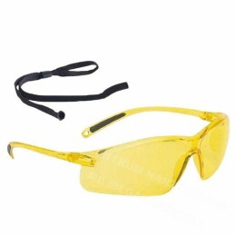 BETA Okulary ochronne A700 żółte ze sznurkiem