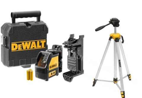 DEWALT Laser liniowy zielony 20m + statyw