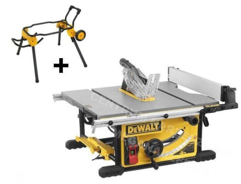 DEWALT Table Saw 2000W 250mm DWE7492 + DWE74911 Trolley