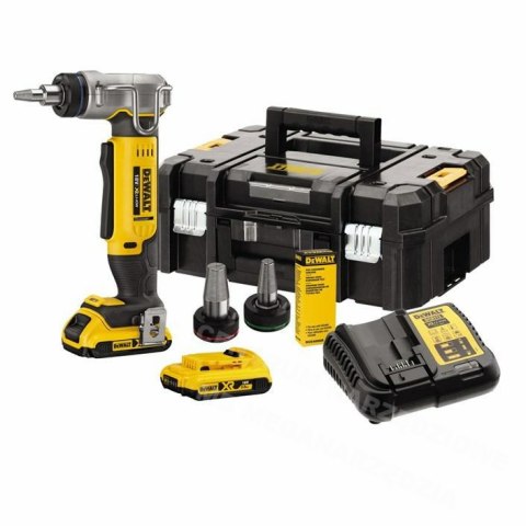 DEWALT Rozszerzacz do rur PEX DCE400D2 2x2,0Ah