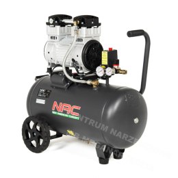 NAC Sprężarka bezolejowa 50L 1,5kW 8 BAR