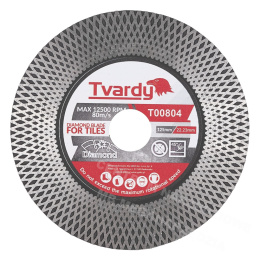 TVARDY Tarcza diamentowa GRES 125x25x22,23mm