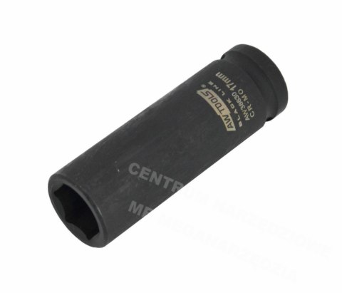 AWTOOLS Hex Impact Socket 1/2" Long 13mm BLACK LINE