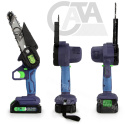 CATA Cordless Saw 2x 2.0Ah Battery For Wood Branches