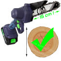 CATA Cordless Saw 2x 2.0Ah Battery For Wood Branches