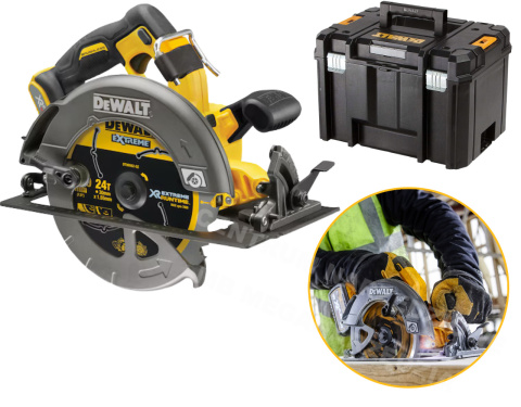 DEWALT FLEXVOLT Pilarka tarczowa 54V 190 mm (bez akumulatorów i ładowarki) TSTAK