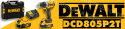 DEWALT.WKRĘTARKA UD.18V 90Nm 2x5,0Ah BL TSTAK DCD805P2T