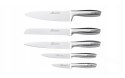 GERLACH Set of knives in a block of 5 pcs. Modern White