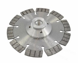 KLINGSPOR Segmented Diamond Blade 125mm x 2.4mm x 22.2mm DT612UT Offset/Undercutting