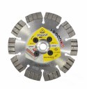 KLINGSPOR Tarcza diamentowa segmentowa 125mm x 2,4mm x 22,2mm DT612UT z odsadzeniem/do podcinania