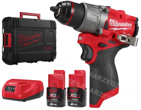 Milwaukee Drill Driver M12FDD2-202X 12V 2x2.0Ah